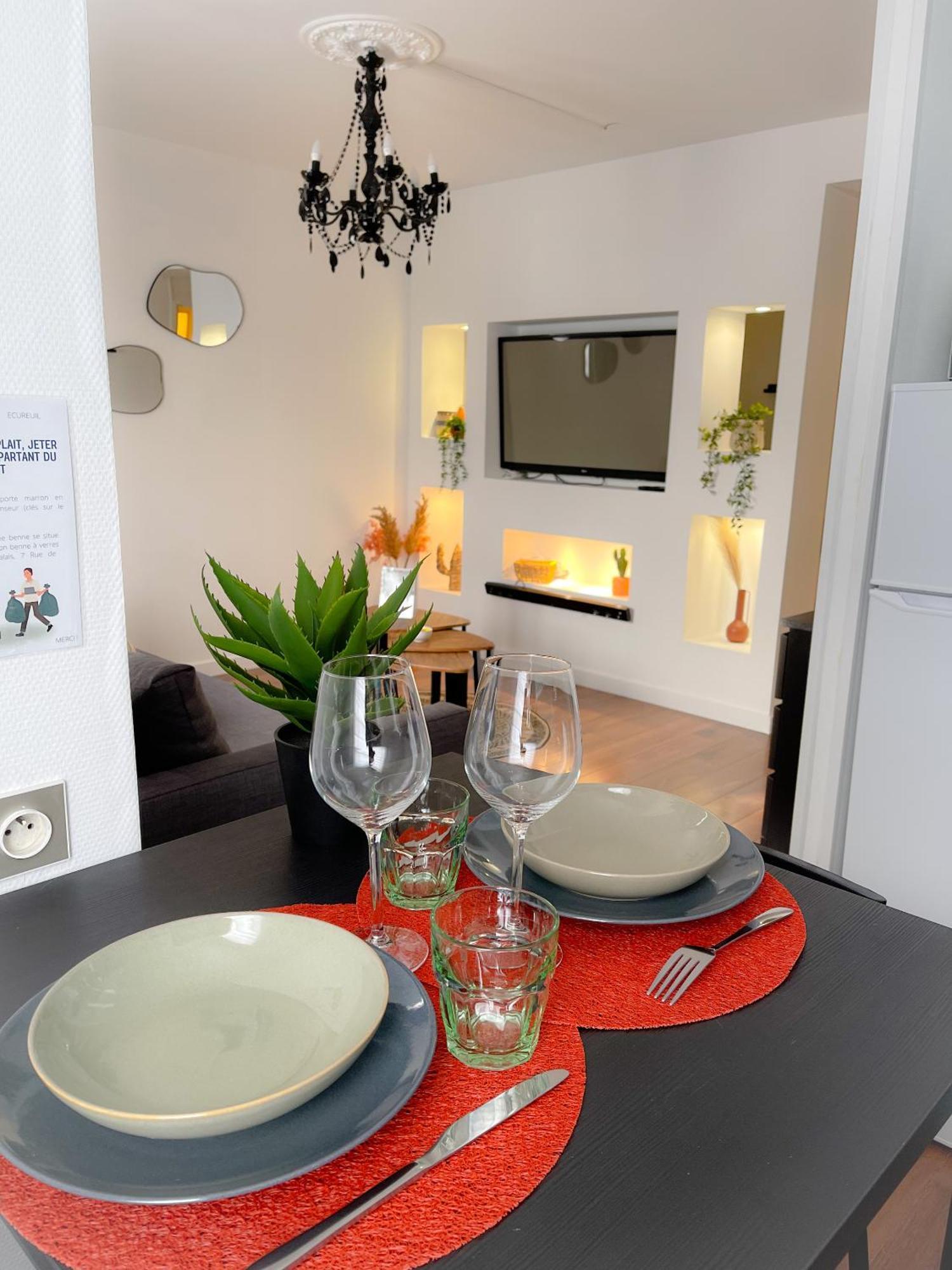 Apartament L'Ecureuil Calais Zewnętrze zdjęcie
